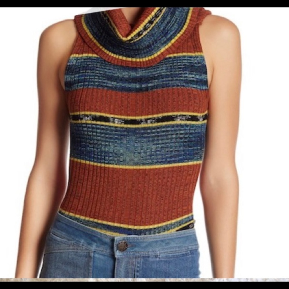 Free people turtleneck tank